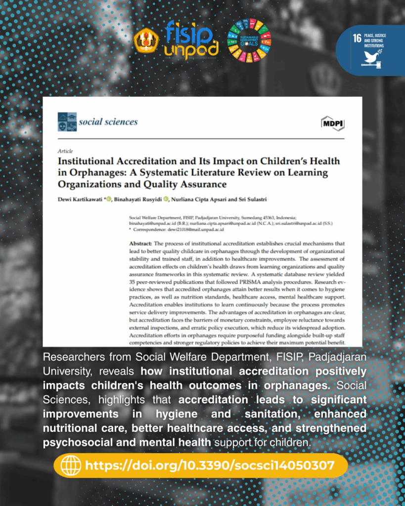 Institutional Accreditation and Its Impact on Children’s Health in Orphanages: A Systematic Literature Review on Learning Organizations and Quality Assurance