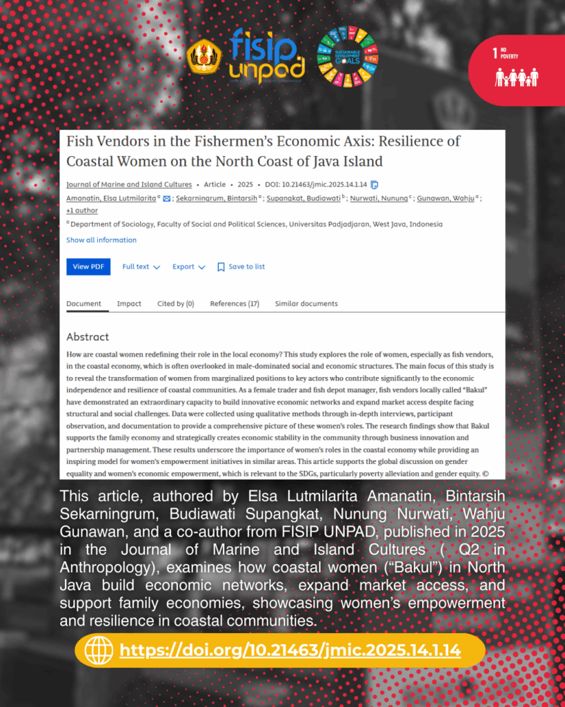 Fish Vendors in the Fishermen’s Economic Axis: Resilience of Coastal Women on the North Coast of Java Island
